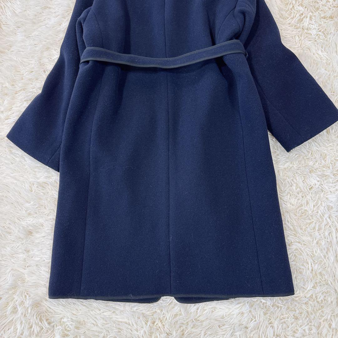 極美品　45R メルトンコート　パイルカット パイピング　原稿タグ 近年