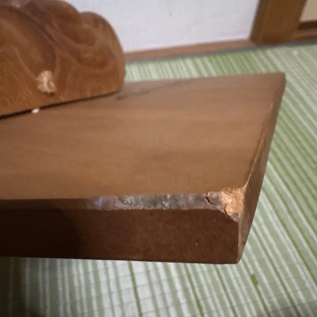 備中神楽面　上田春山作　壁掛け　能面　爺　婆　木彫　伝統工芸品　縁起物　翁