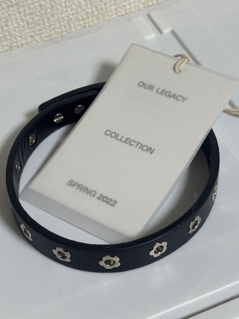 極美品our legacy フラワーチョーカー