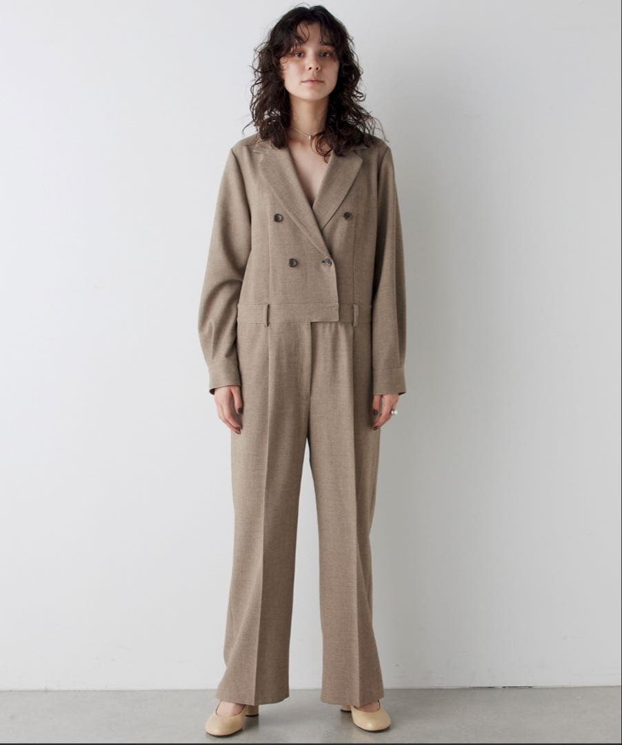 【THE PAUSE】テーラーカラージャンプスーツ　試着のみ　ウィム ガゼット