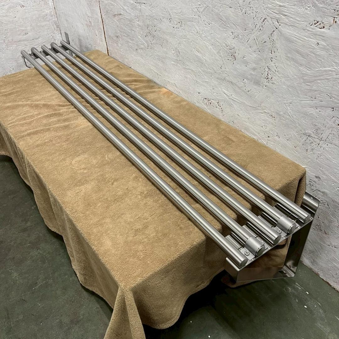 シンコー ステンレス製 パイプ棚 吊棚 W1500×D240 Y1281