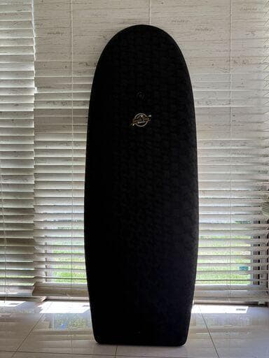 k*m様 【湘南手渡し】美品ハイブリッドソフトサーフボード ミニシモンズ系 小波