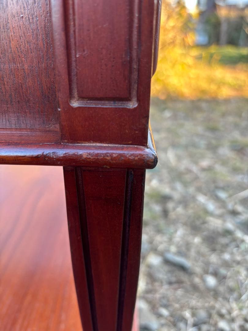 希少品　東海家具　ケント 木製電話/FAX台　サイドボード花台　飾り棚