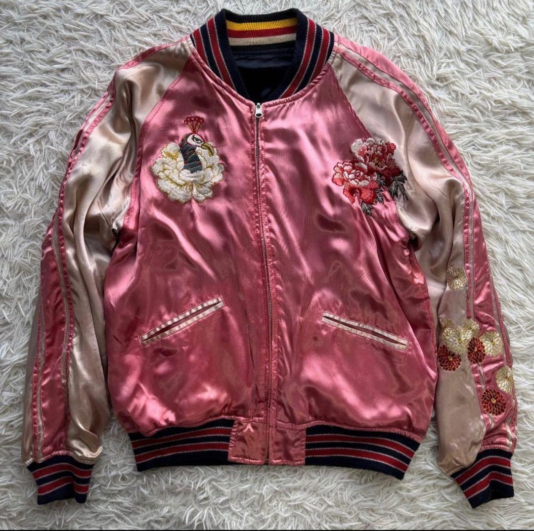 【超激レア良品】ヒューストン　スカジャン　リバーシブル　大幅値下げ可能