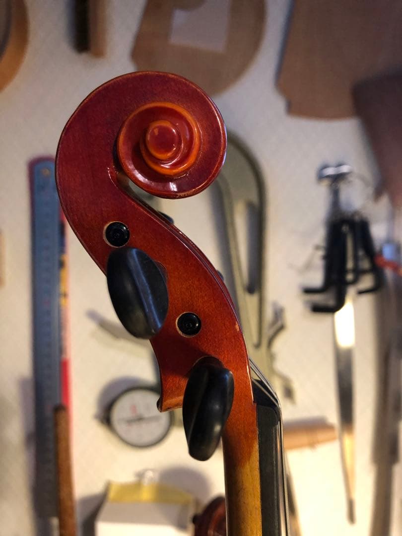 【駒&魂柱調整済】Suzuki分数バイオリンNo220 1/10 1988