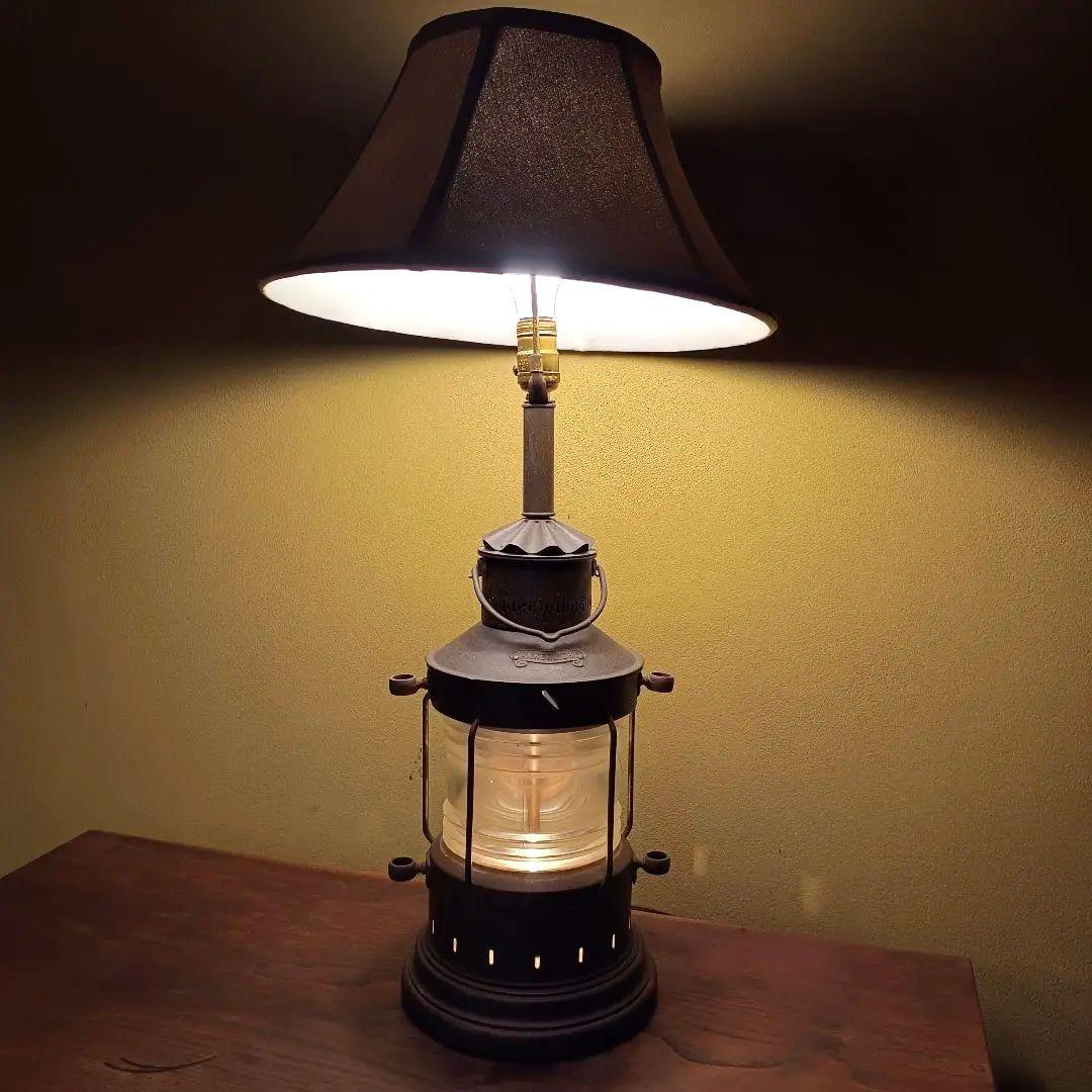 【希少 ヴィンテージ】ランタン フロアライト 船舶ランプ マリンライト 日本船舶