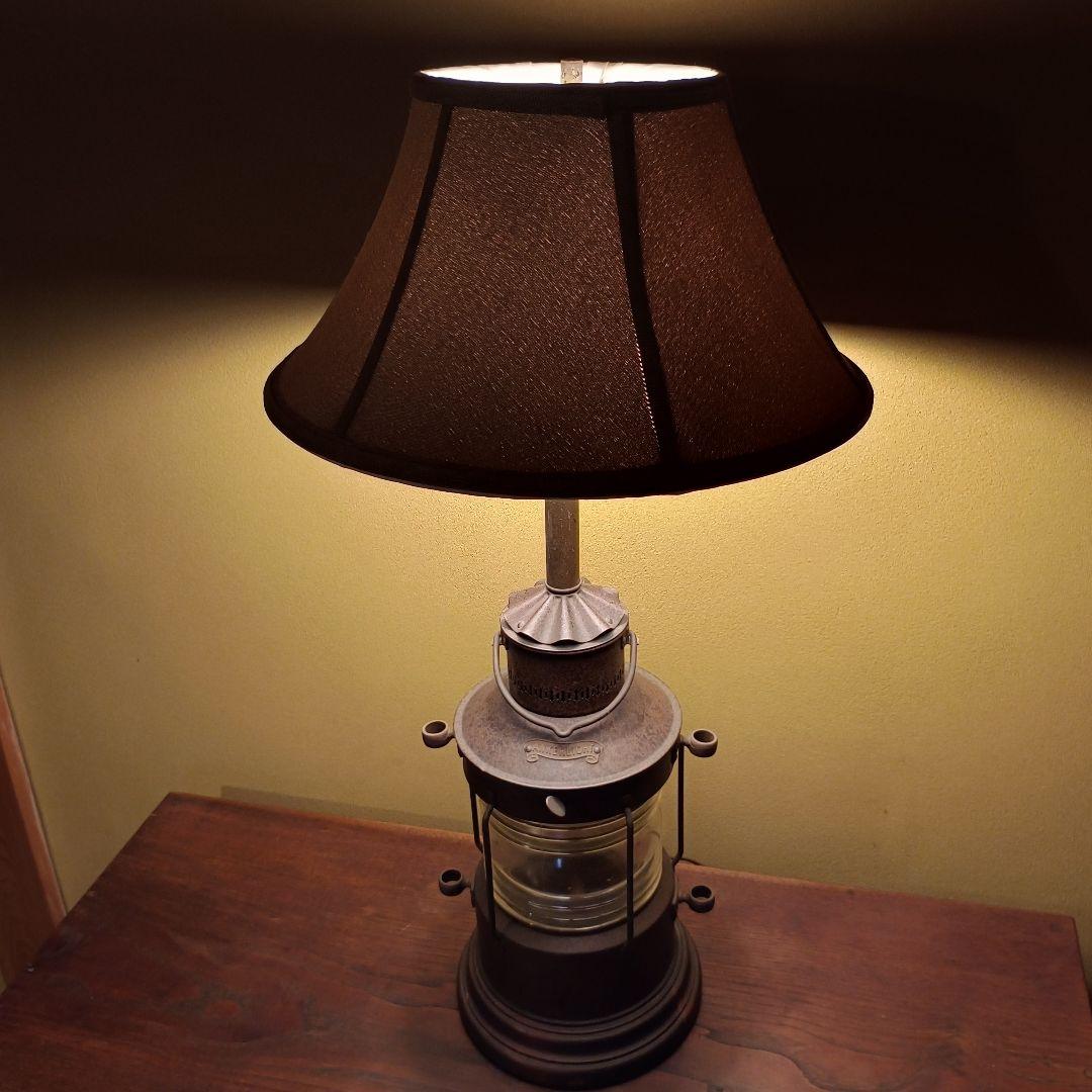 【希少 ヴィンテージ】ランタン フロアライト 船舶ランプ マリンライト 日本船舶
