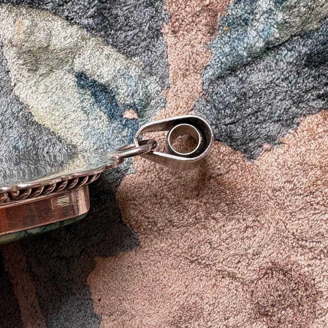 専用！TADY&KING 野尻氏作 ビンテージ ターコイズ ネックレス 特大