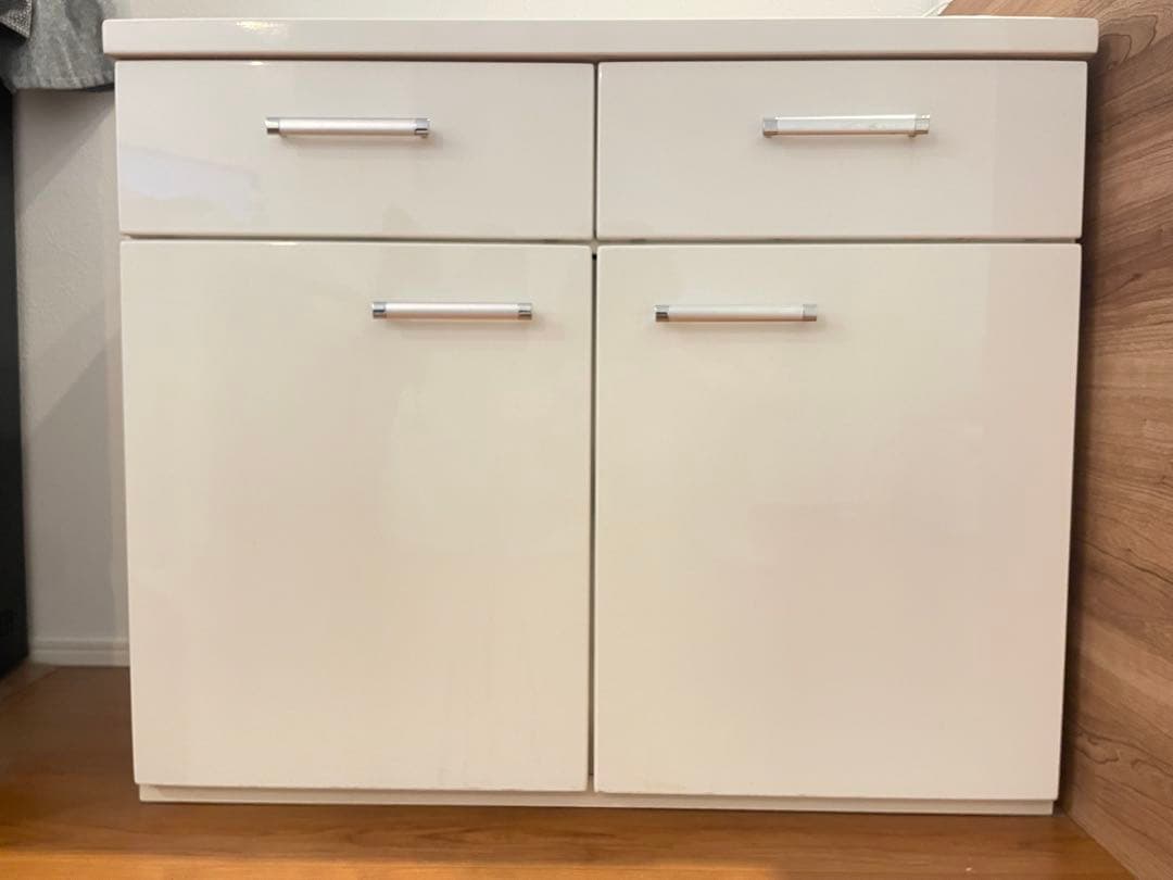 【ニトリ】キッチンカウンター 食器棚