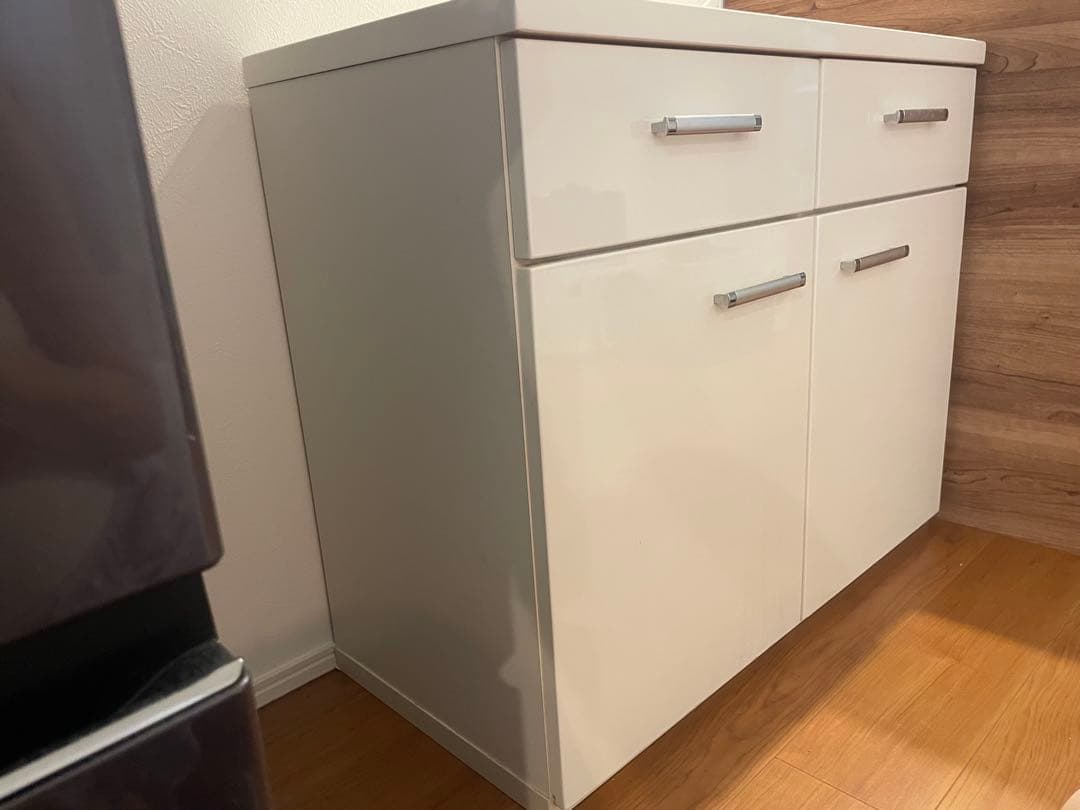 【ニトリ】キッチンカウンター 食器棚