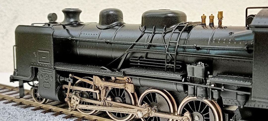 HOゲージ 宮沢模型 Ｄ60 蒸気機関車.カンモーター、メンテナンス済