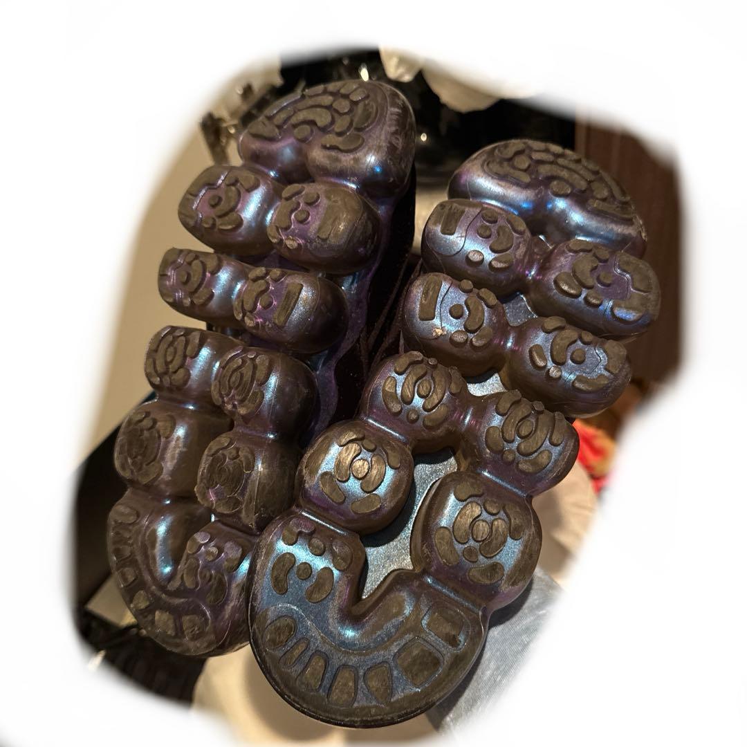 靴 grounds JEWELRY COCOON black velvet 24cm