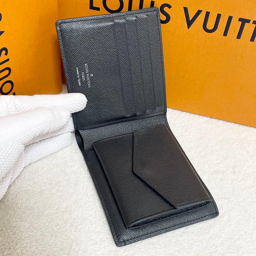 ルイヴィトン ダミエ　ポルトフォイユ マルコ　グラフィット