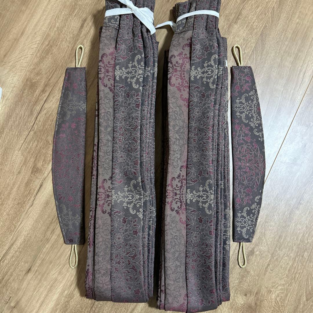 オーダーカーテン　2枚セット　厚地カーテン　新品未使用