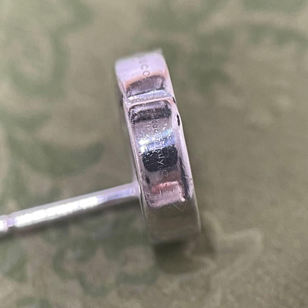 GUCCIグッチ インターロッキングGGピアス片耳　メンズ/レディース