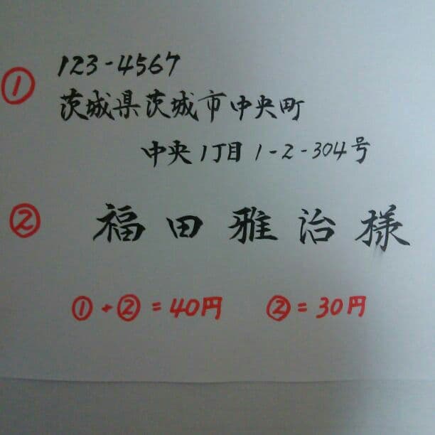 限定５組更に値引き★招待状  宛名書き  代筆