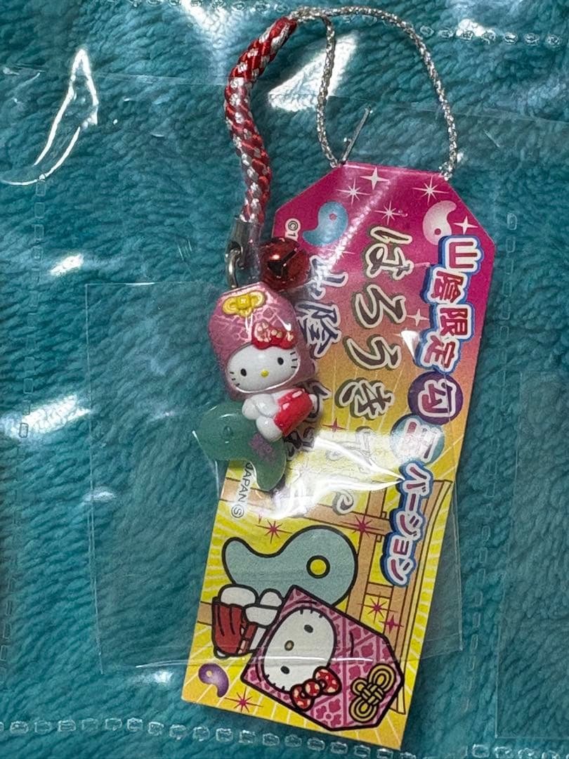 【送料込】新品　ご当地キティ　根付け　中国地方　広島　岡山　鳥取　島根　山口