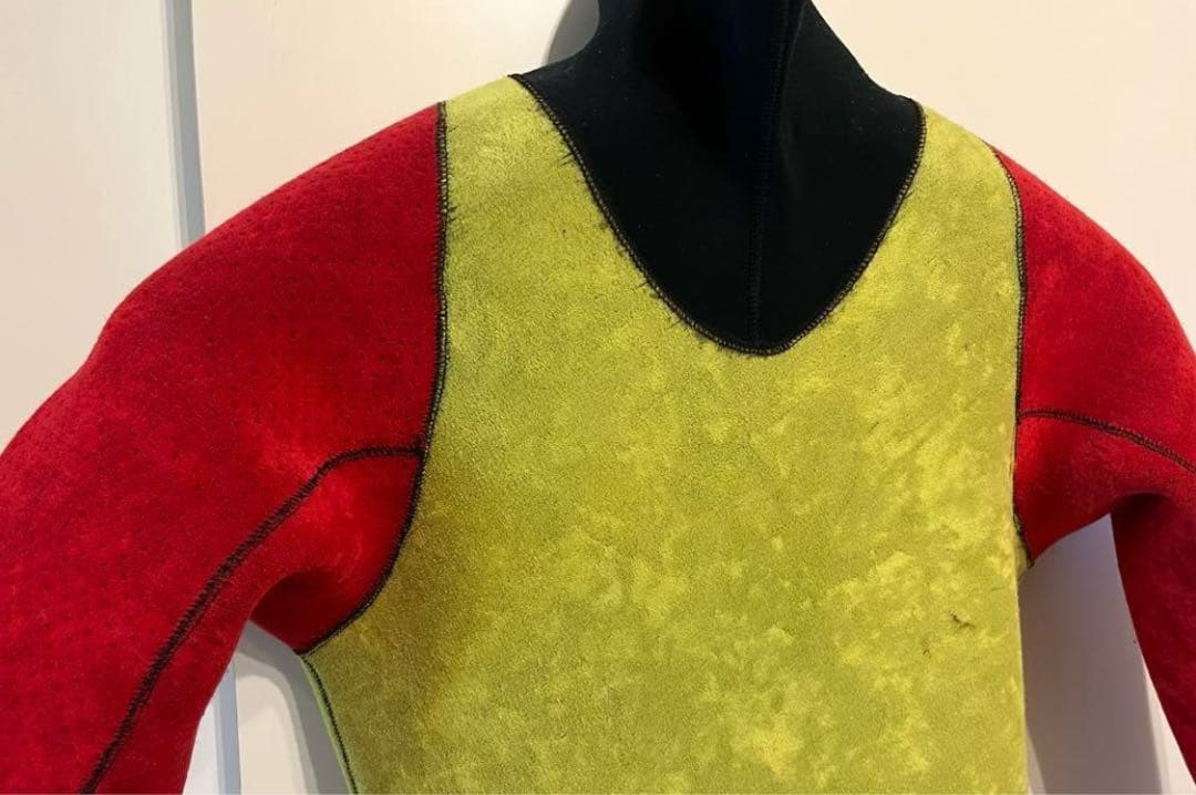 FUTURE WAVE 3mm セミドライスーツ ブラック 裏起毛