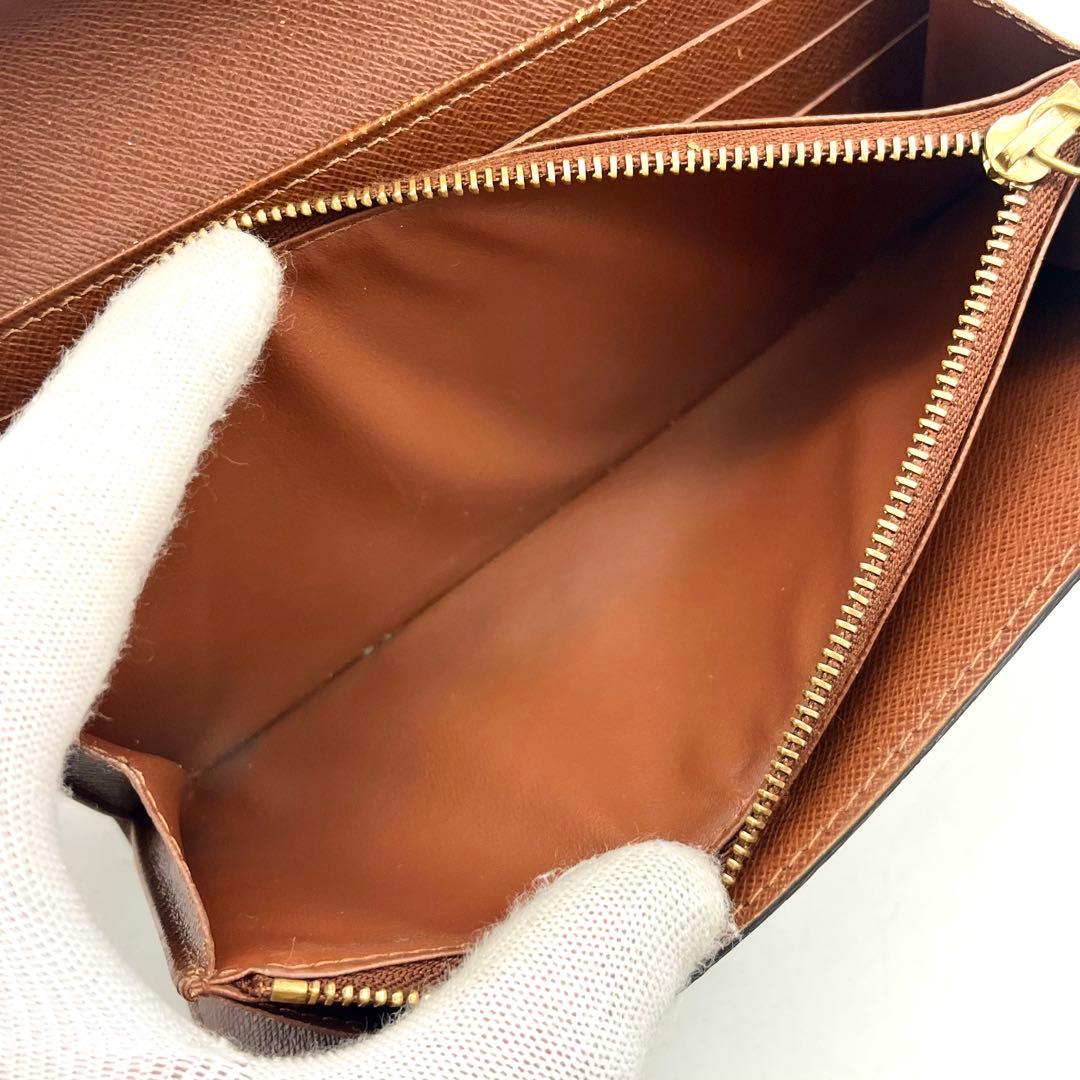 ルイヴィトン モノグラム ポルトフォイユサラ 長財布 正規品 本物 10カード