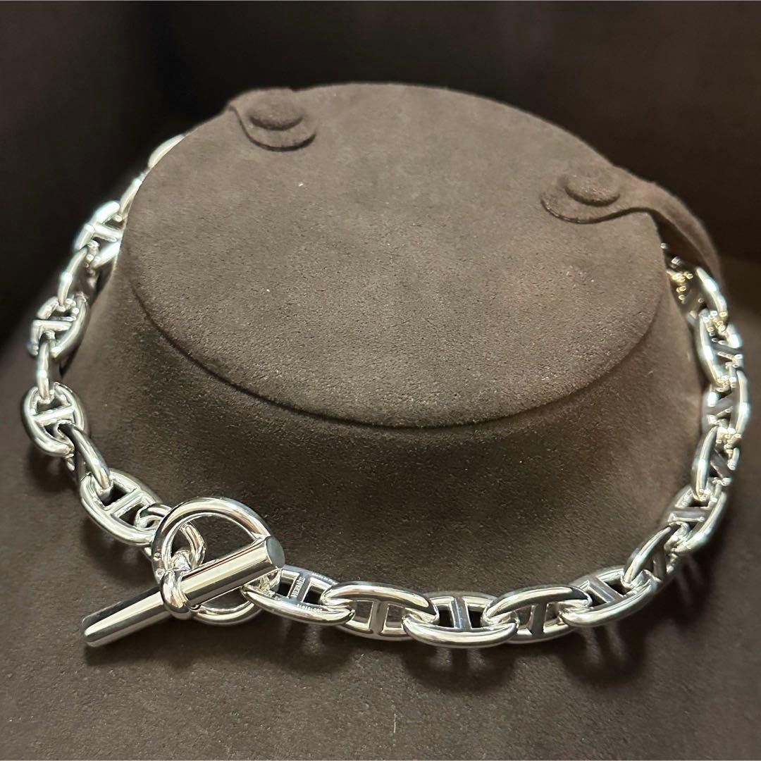 【新品最安値】エルメス シェーヌダンクル ネックレス GM29コマ