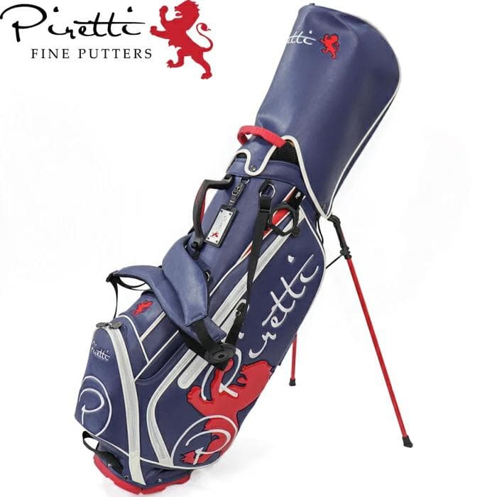 【新品】ピレッティ PR-SB0011 スタンキャディバッグ トリコロール 9型