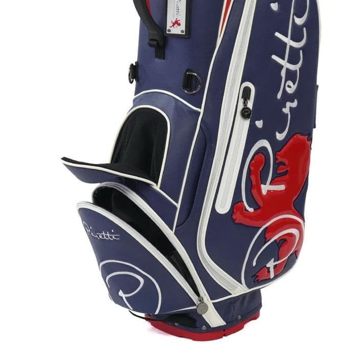 【新品】ピレッティ PR-SB0011 スタンキャディバッグ トリコロール 9型