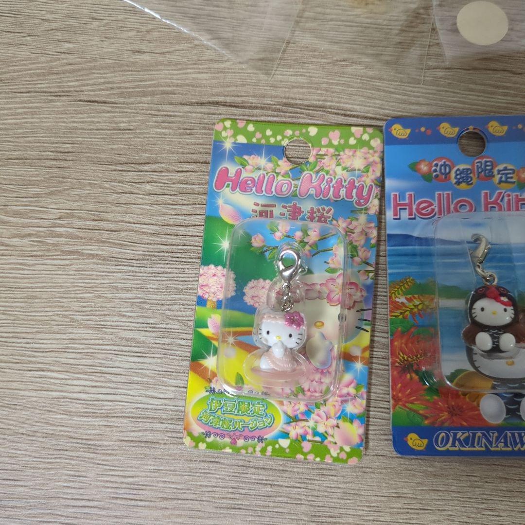 未使用 ハローキティ ファスナーマスコット ご当地 キティ 根付