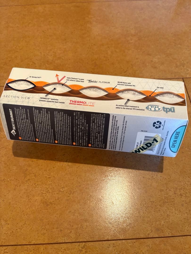 シートゥーサミット ウルトラライト インサーレーティッドマット レギュラー 新品