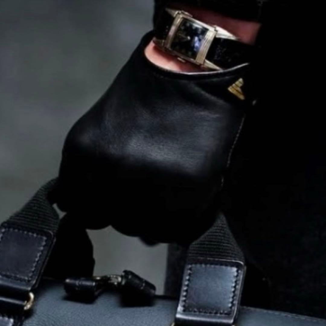 RATS DRIVING GLOVE レザーグローブ 黒 ブラック M ギフト