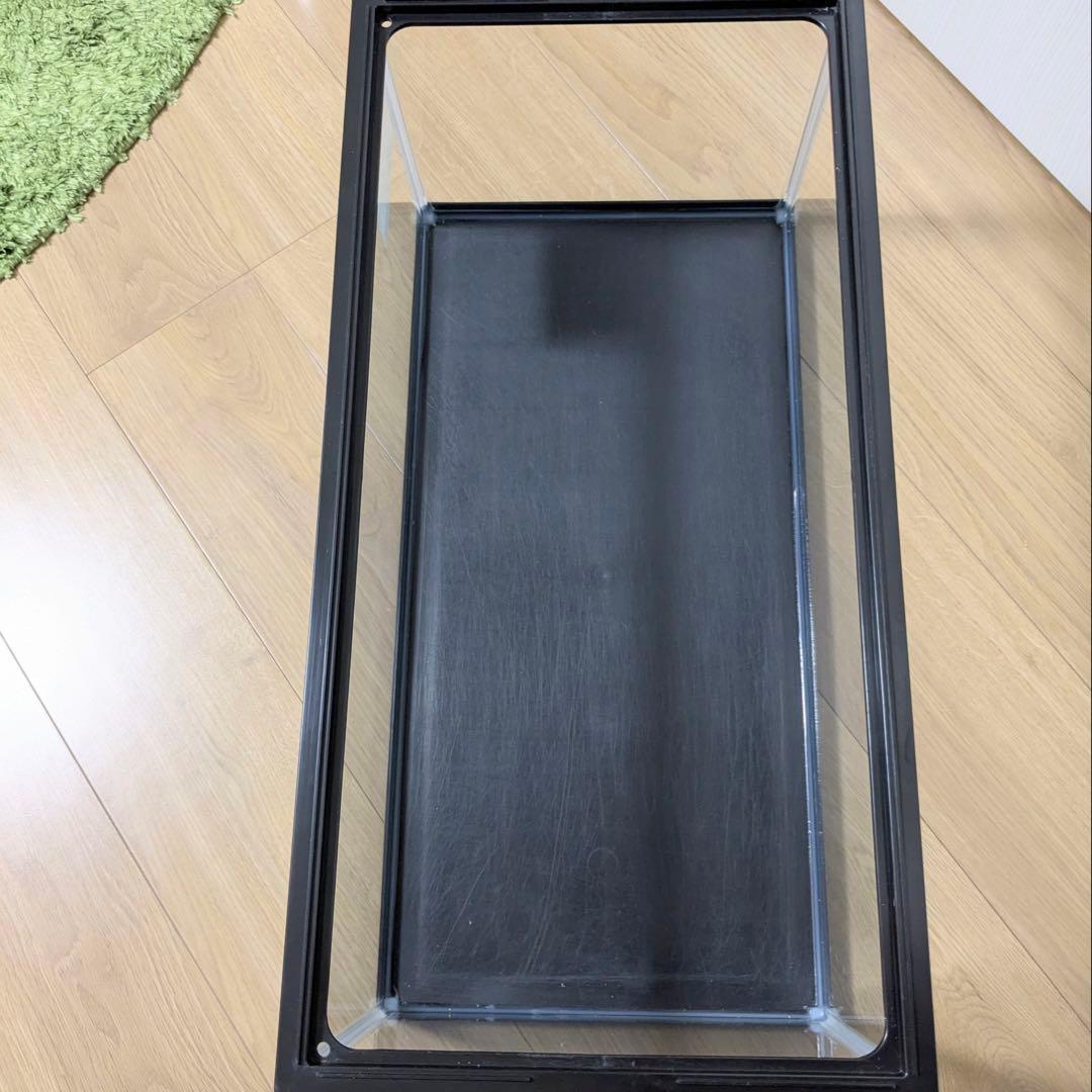 GEX水槽セット 60cmLOW水槽上部フィルター エアーポンプ スリムライト等