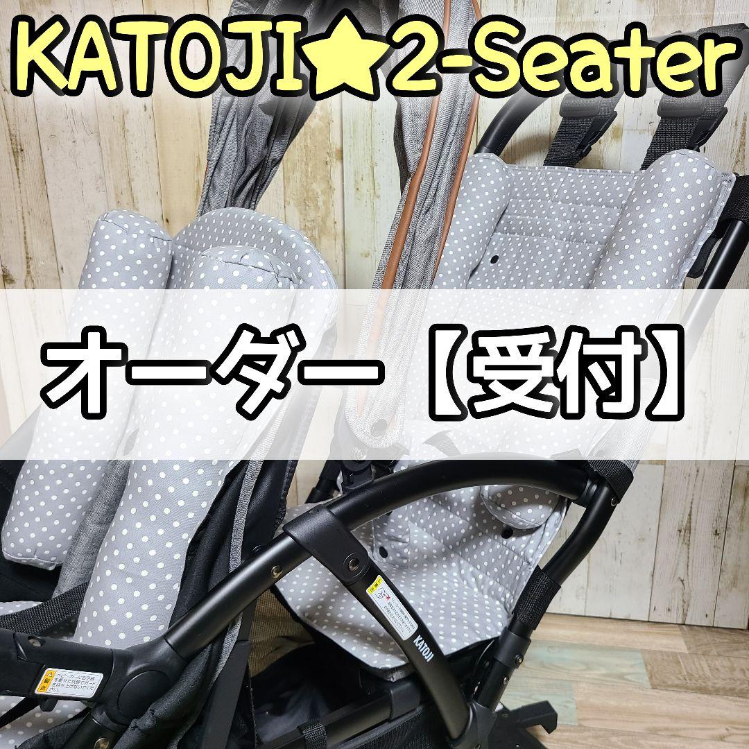 D*オーダー【受付】2-Seaterツーシーターカトージ　背もたれシート２人乗り