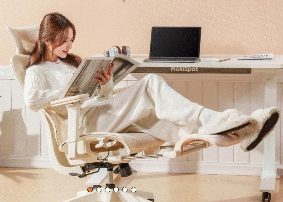 人気色 オフィスチェア デスクチェア FLEXISPOT C7 エルゴノミクス