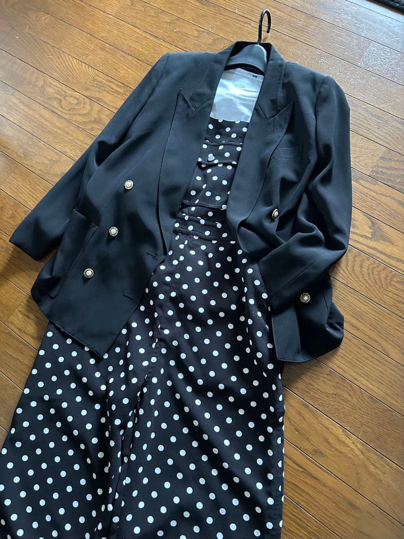 ピンクハウス　ドットサロペット・オーバーオール