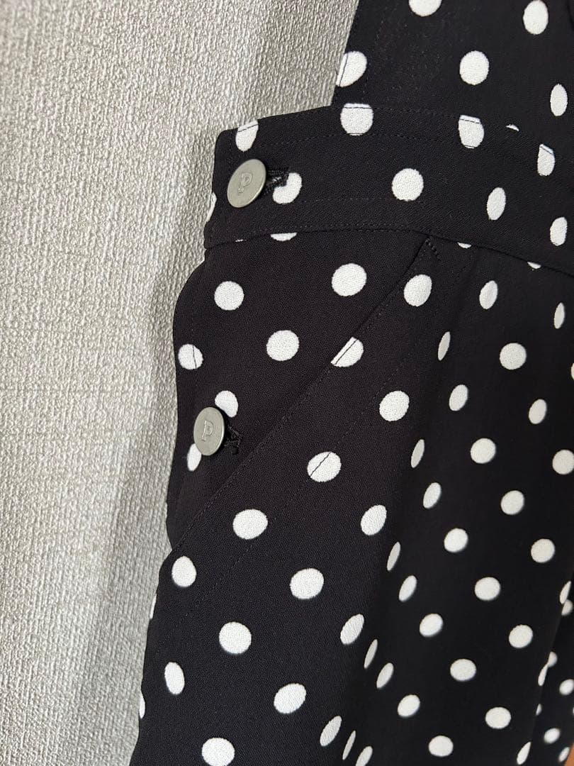 ピンクハウス　ドットサロペット・オーバーオール