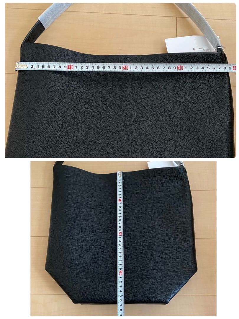 【新品未使用】ブラック トートバッグ ラージTHE ROW風