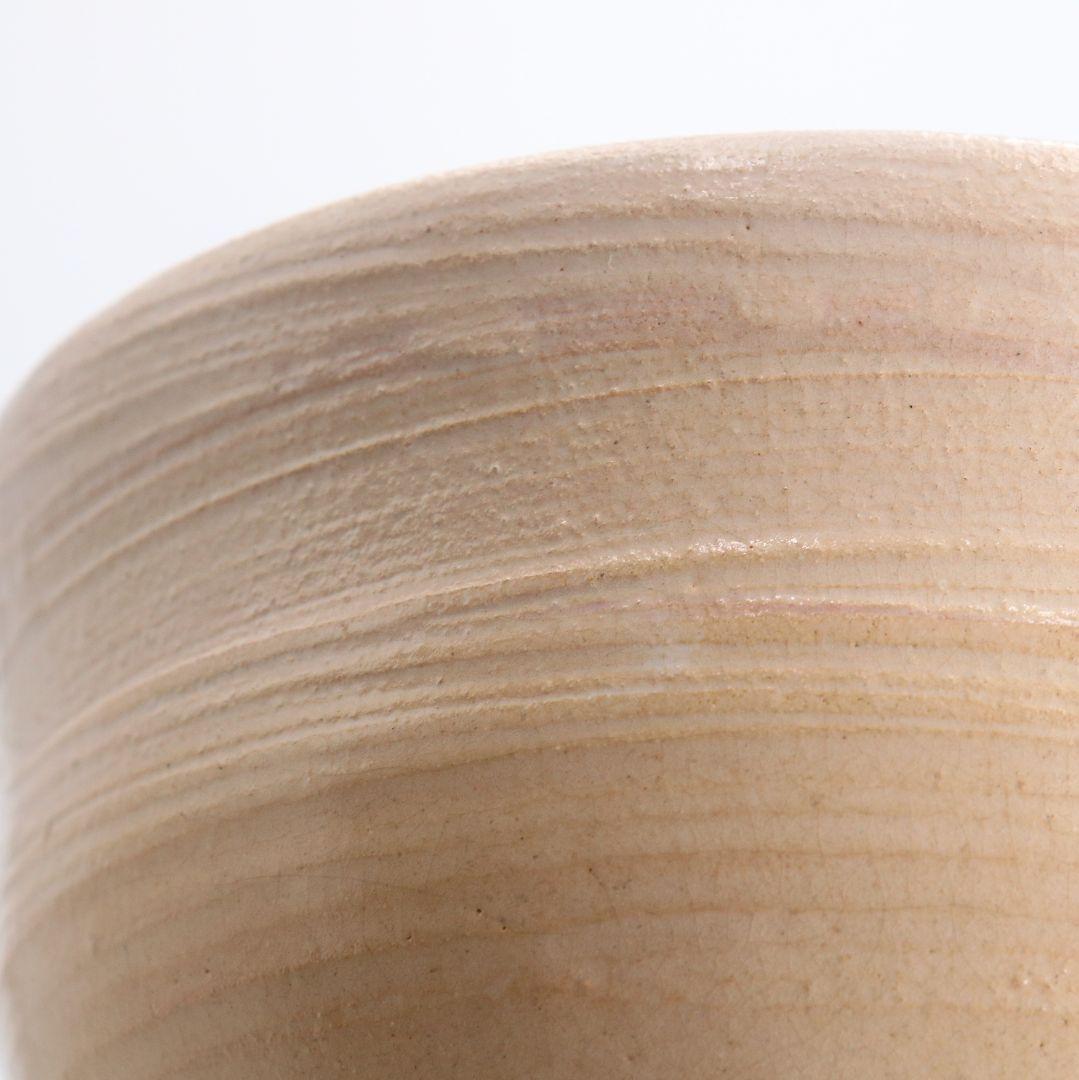 十代休雪 三輪休和作 萩焼 茶碗 茶道具 共箱　M965