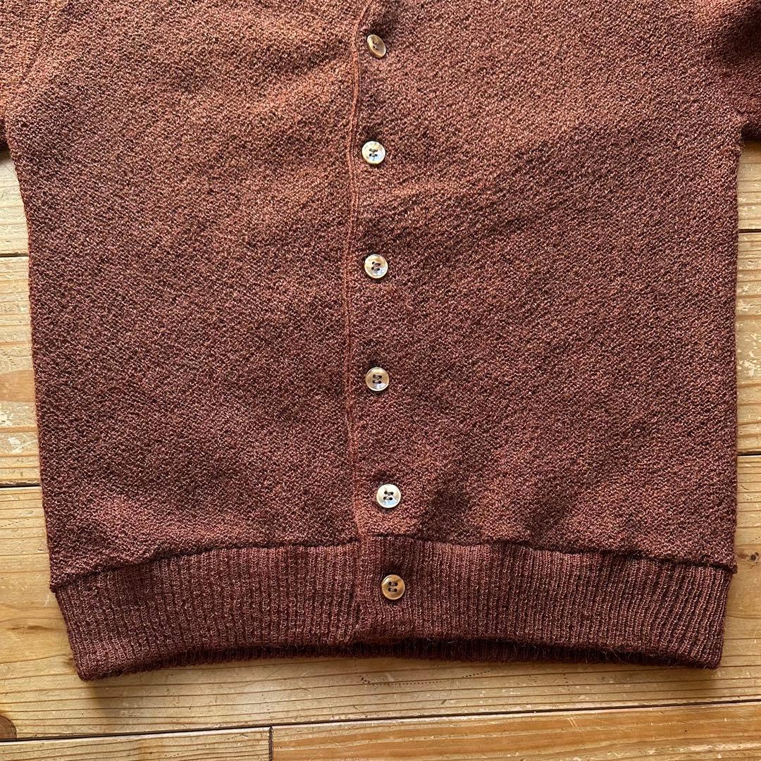 極希少 60s USA製 Career Club モヘア ニットカーディガン