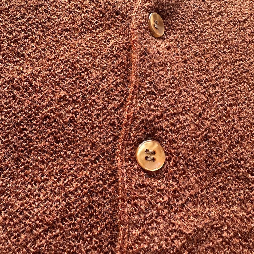 極希少 60s USA製 Career Club モヘア ニットカーディガン