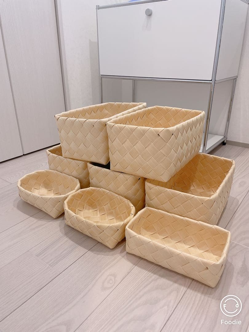 Timb. レクタングル M-L ナチュラル 5点