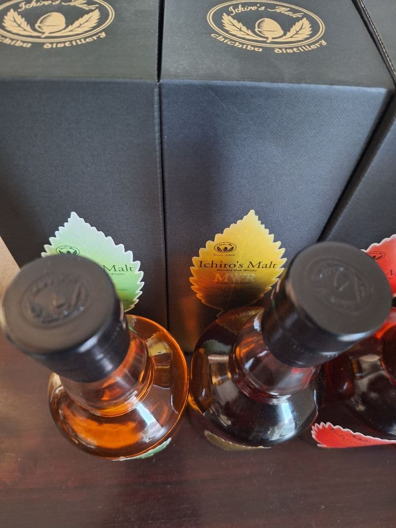 イチローズモルト リーフラベル ４本セット新品箱付き