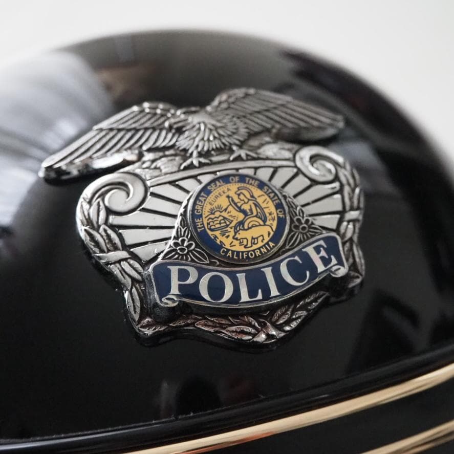 セフティージャパン ポリスヘルメット ハーフヘルメット ポリヘル