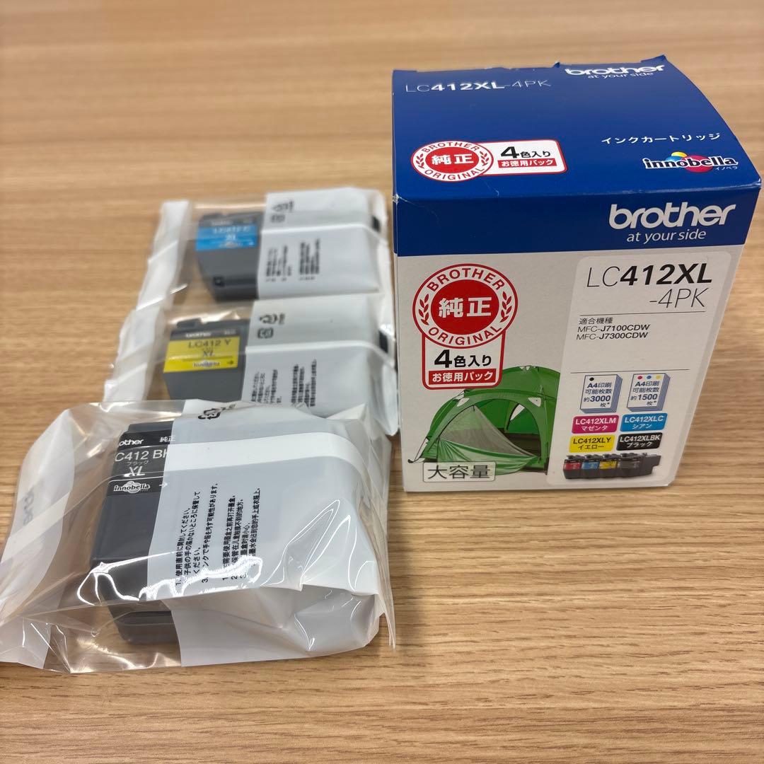 brother LC412XL-4PK 1箱+バラ3個