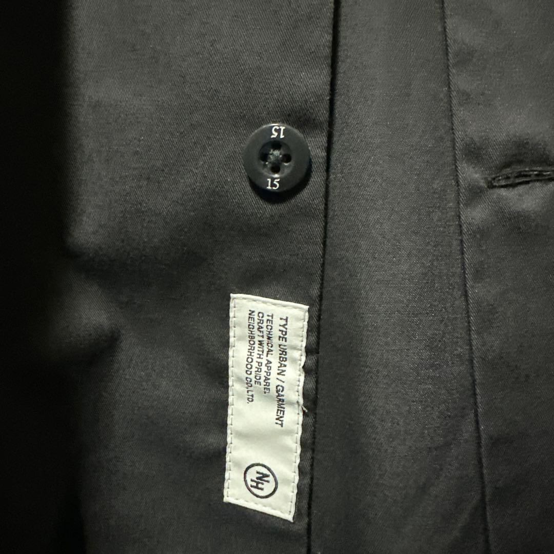 NEIGHBORHOOD 長袖シャツ チャコールグレー SMALL