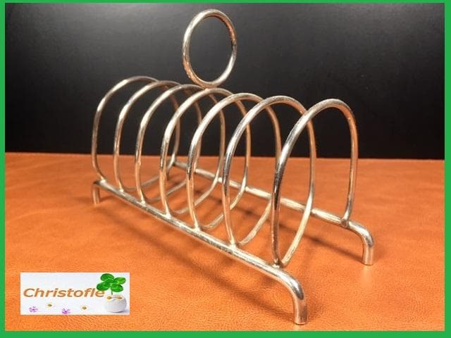 展示品 入手困難 Christofle クリストフル トーストスタンド、ラック