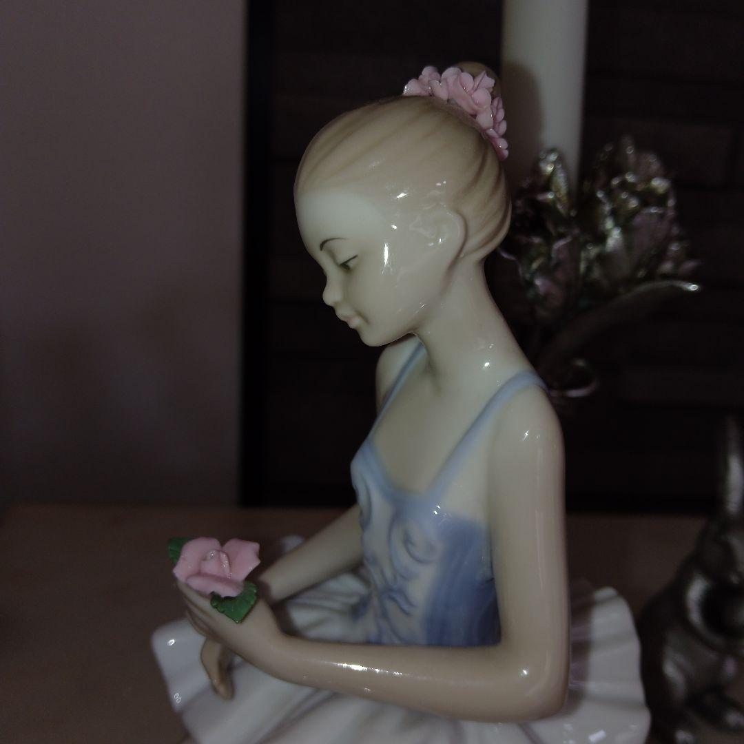 【未使用】leo　バレリーナ　フィギュリン　リヤドロ風