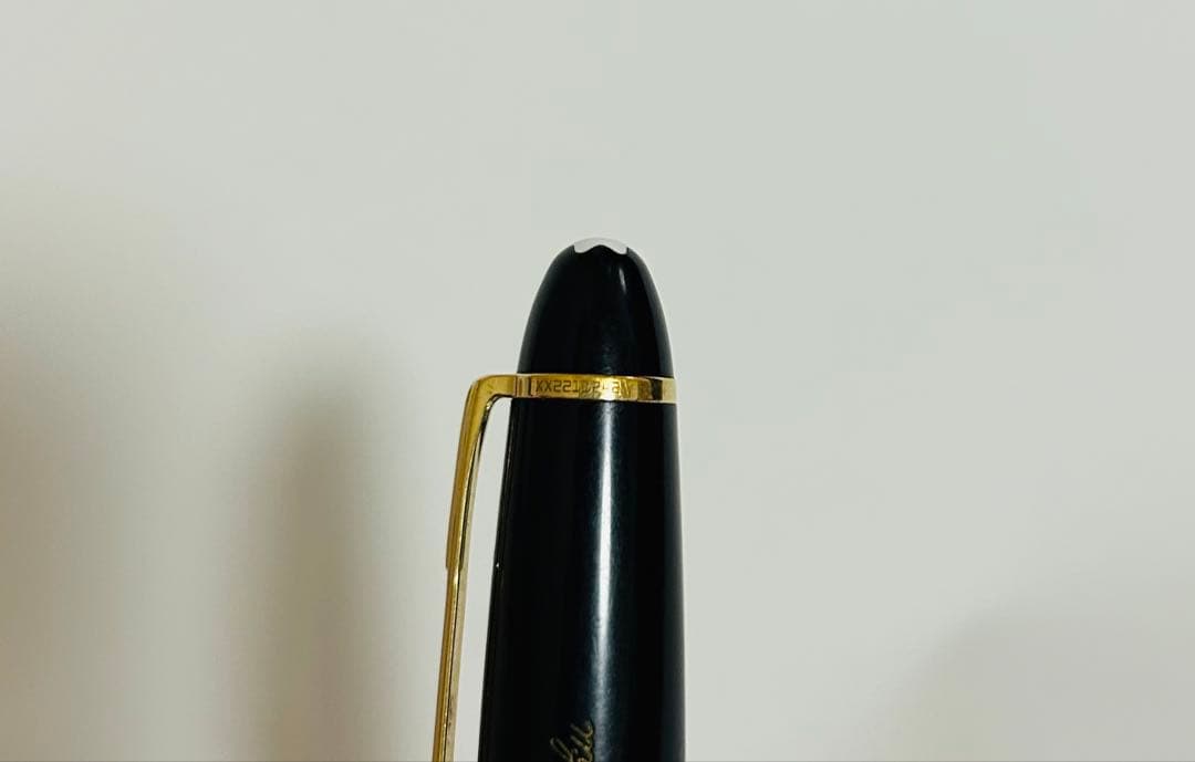 ☆モンブラン ボールペン マイスターシュテュック 黒 刻印あり
