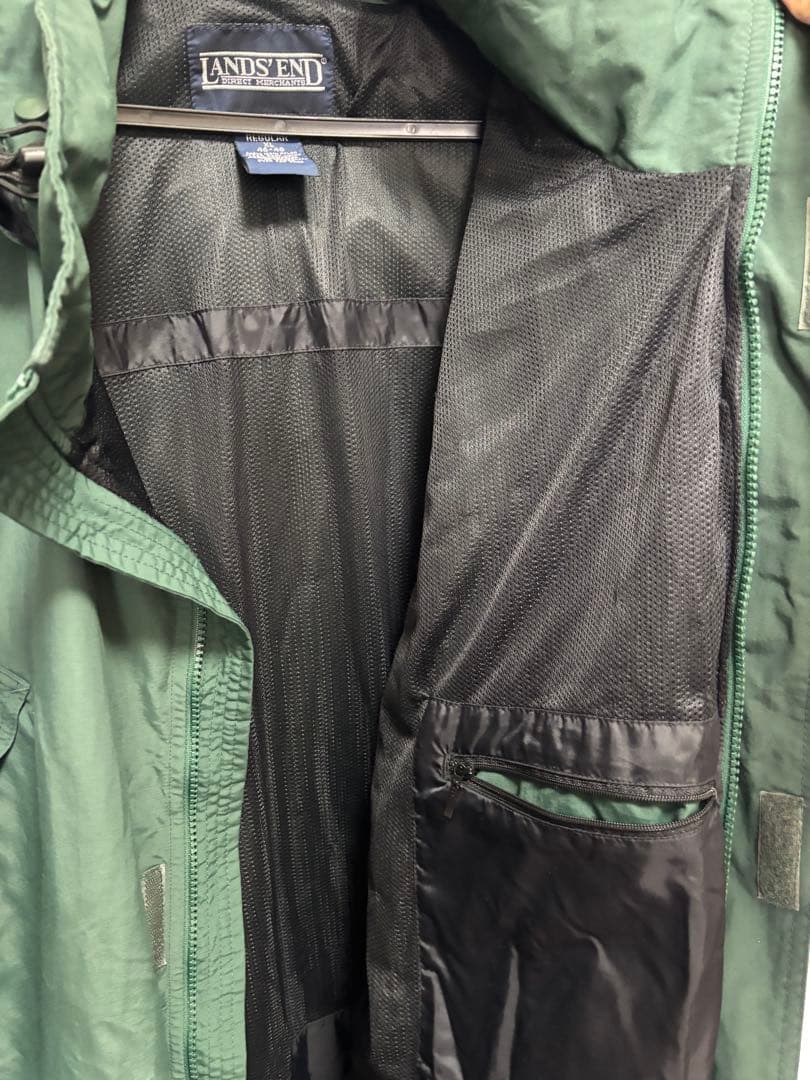 90sLANDS'END モッズコート マウンテンパーカー 古着