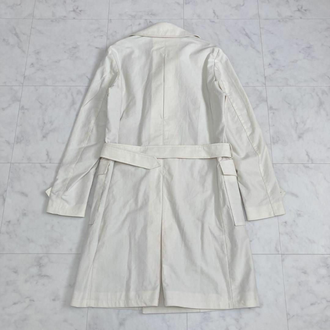 AKM 【C046】 washed satin trench coat