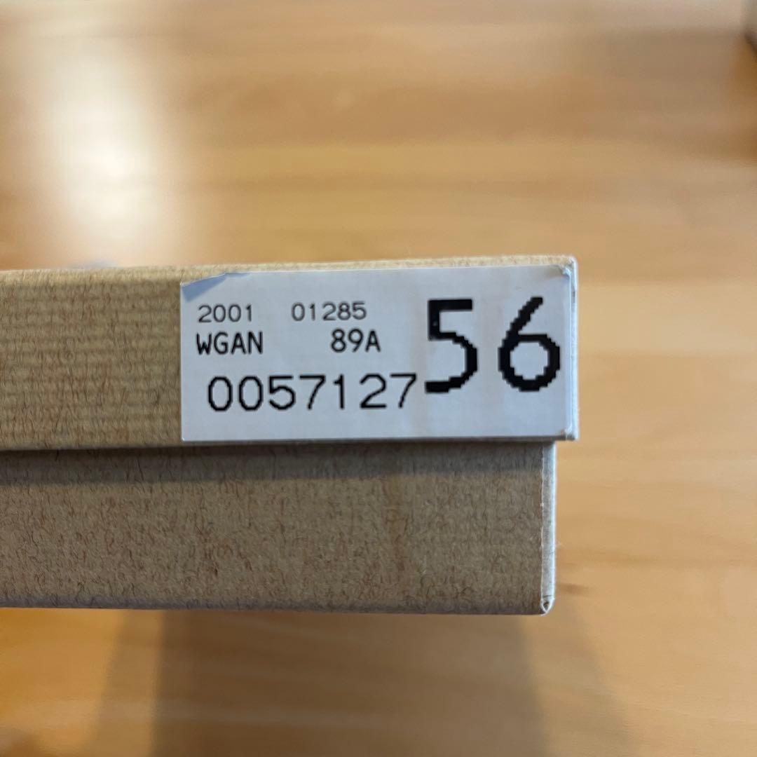 GANZO ガンゾ シェルコードバン2 純札入れ バーガンディ 57127 美品