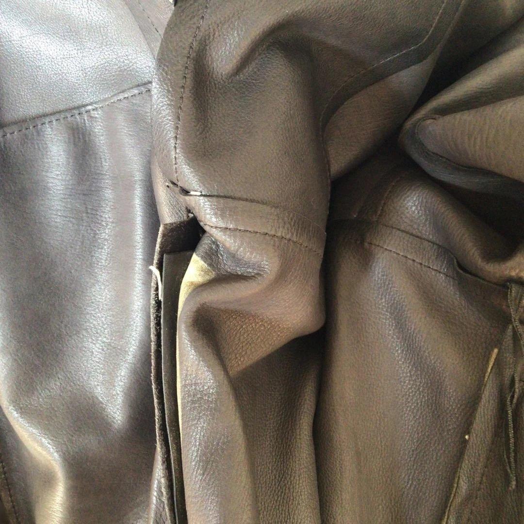 グッチGUCCI スウェード　シングルライダース　サイズ48